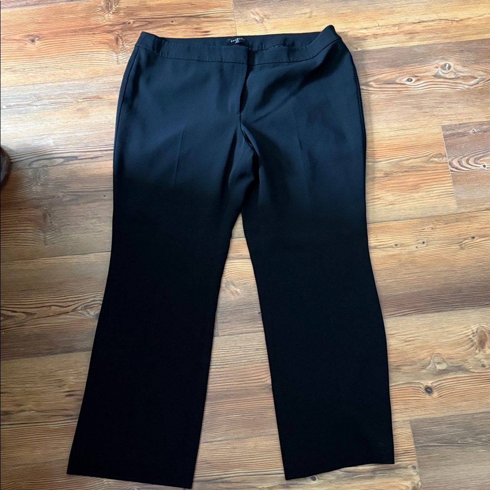 Talbots Black Women's Dress Trousers - Straight Leg